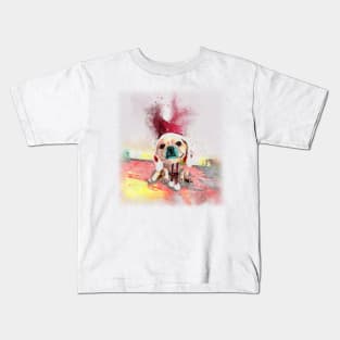 Watercolor Frenchie Bulldog Kids T-Shirt